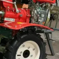 شخم زدن باغات با موتور ۱۲ اسب  ‌کردو بادام و غیره