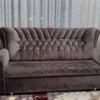 یک دست مبل راحتی با میز + روکش مبل سلطنتی|مبلمان خانگی و میز عسلی|اهر, |دیوار