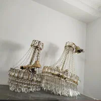 لوستر کریستال بلوری