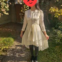 مانتو حریر نباتی