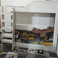 تخت دوطبقه با تشک