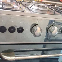 اجاق گاز پنج شعله صفحه استیل