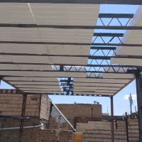 جوشکاری اسکلت و سقف خلاف شهرداری
