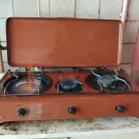 گاز سه شعله بوتان  شعله اخر دارای فر و گرم کن است