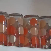 ست ۱۲ تایی لیوان توپی + ۲ عدد پارچ شیک
