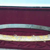 شمشیر ذلفقار آب طلا|کلکسیون اشیاء عتیقه|شوش, |دیوار