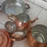 قابلمه قوری مسی ماهیتابه|ظروف پخت‌وپز|تهران, مشیریه|دیوار