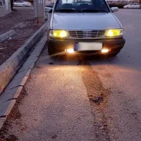 پراید مدل ۸۶ نقره ای