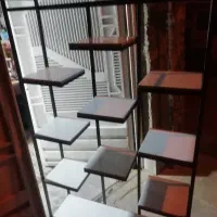 بوفه فلزی مدرن به قیمت کارگاه|بوفه، ویترین، کنسول|شیراز, زرهی|دیوار