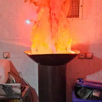 شعله آتش مصنوعی