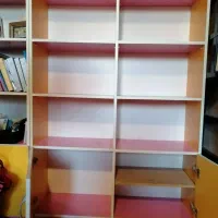 کتابخانه در حد نو|کتابخانه، شلف، قفسه‌های دیواری|دماوند, دماوند|دیوار