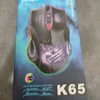 موس گیمینگ نور دار k65