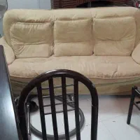 مبل شش نفره و میز و صندلی