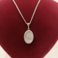 پلاک نقره 925 با سنگ در نجف اصلی