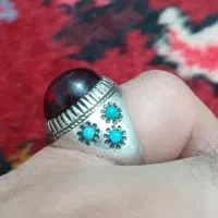 انگشتر فوق کلکسیونی کهنه با رکاب دست ساز