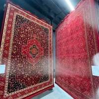 فرشهای طرح دستبافت رنگ لاکی بدون پیش پرداخت و سود|فرش|خاوران, |دیوار