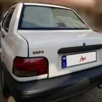 پراید سفید مدل ۱۳۹۵