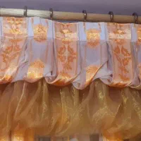 پرده اتاق خواب با والان و ۲ عدد چوب پرده|پرده، رانر، رومیزی|تهران, افسریه شمالی|دیوار