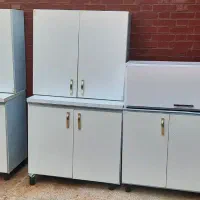 کابینت ۳/۵متری فلزی در چوب ۳ ماه کار کرده