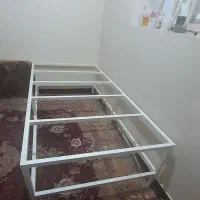 تخت خواب، تخت،تخت فلزی، تخت آهنی|تخت و سرویس خواب|اهواز, سپیدار|دیوار