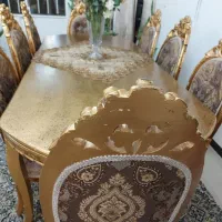 مبل سلطنتی و میز غذاخوری