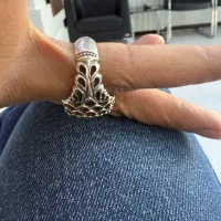 انگشتر کلکسیونی فدیوم پولکی اشک ترنج آصف قاسمی|جواهرات|تهران, قیطریه|دیوار