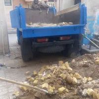 حمل خاک و نخاله باکارگر وبدون کارگر تمام نقاط مشهد