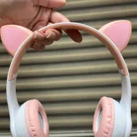 هدفون خرگوشی چراغدار