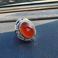 انگشتر نقره رکاب دست ساز