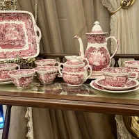 سرویس چایی خوری انتیک و قدیمی و عتیقه انگلیسی|کلکسیون اشیاء عتیقه|تهران, تجریش|دیوار