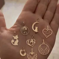 گردنبند جذاب قلبی از نیم گرم|جواهرات|کرمانشاه, |دیوار