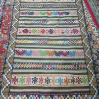 فرش دستباف نقش قدیمی پشمی