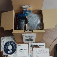 دوربین عکاسی حرفه‌ای کانون معاوضه  لپتاپ و  آیفون