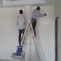 نقاشی و بازسازی ساختمان و درب و پنجره