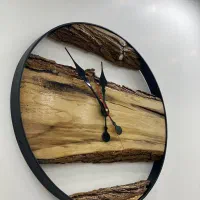 ساعت دیواری چوبی