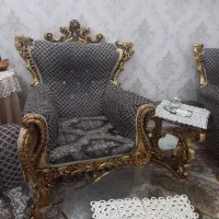 مبل کلاسیک ۷نفره شهریار|مبلمان خانگی و میز عسلی|وحیدیه, |دیوار