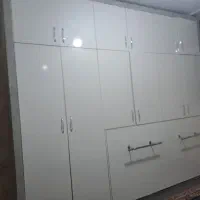 کمد دیواری با تخت تاشو|جاکفشی، کمد، دراور|تهران, افسریه جنوبی|دیوار