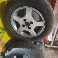 2 عدد لاستیک 185با رینگ 14 پنج پر