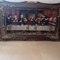 تابلو قالی شام آخر