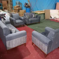 مبل راحتی چکی|مبلمان خانگی و میز عسلی|مشهد, رده|دیوار