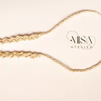 بند عینک بافت رافیا  خاص، سبک و دست‌ساز|زیورآلات و اکسسوری|رشت, دباغیان|دیوار