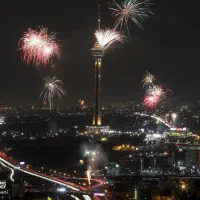 اجرایی آتشبازی و نورافشانی افتتاحیه ، جشن ، عروسی