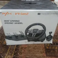فرمان بازی همراه با پدال و دنده pxn v9 Gen 2|کنسول، بازی ویدئویی و آنلاین|ساری, |دیوار