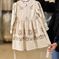 انواع پیراهن و سارافون عیدانه دخترانه