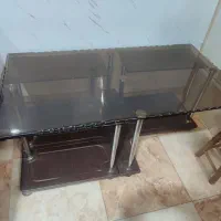 جلو مبلی شیشه ایی