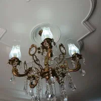 لوستر برنز اصل سنگین وزن|لوستر و چراغ آویز|خوی, |دیوار