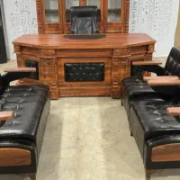 میز صندلی مدیریت مبلمان نیم ست اداری(اقساط)