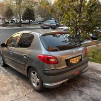 پژو 206 خاکستری تیپ ۶|خودرو سواری و وانت|تهران, آسمان|دیوار