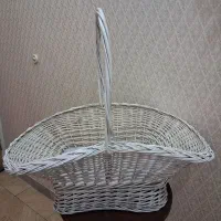 سبد حصیری سبد چوبی