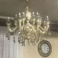 لوستر نو|لوستر و چراغ آویز|شاهین‌شهر, فردوسی|دیوار